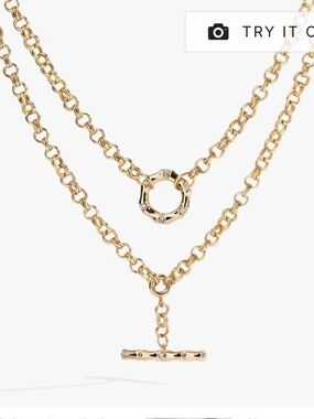 NWT Alex and Ani bamboo convertible necklace in gold